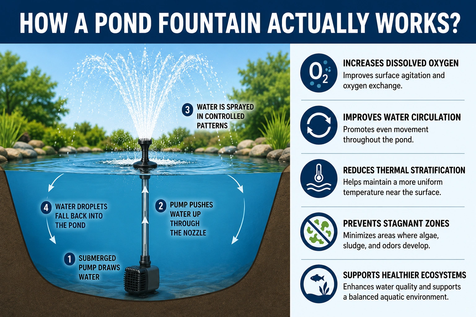 how-a-pond-fountain-actually-works