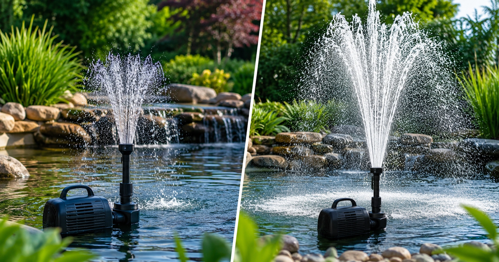 1-3 hp vs 1-2 hp pond fountain pump